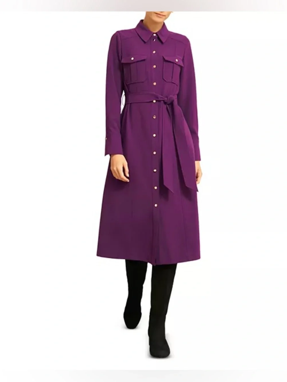 HOBBS LONDON Petites Violet Dress